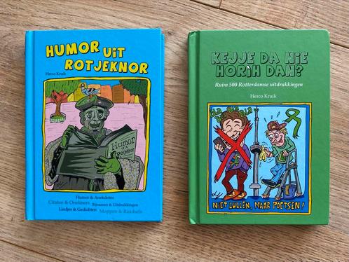 Herco Kruik - Rotterdamse Humor - 2 Boeken, Boeken, Humor, Nieuw, Anekdotes en Observaties, Ophalen of Verzenden