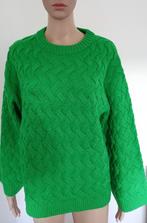 dikke trui Hema knalgroen nieuw L, Kleding | Dames, Truien en Vesten, Ophalen of Verzenden, Nieuw, Maat 46/48 (XL) of groter, Blauw