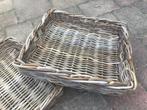 Rotan manden, Huis en Inrichting, Ophalen, Mand, Vierkant, Zo goed als nieuw