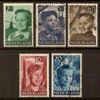Nederland NVPH nr 573/7 gestempeld Kinderpostzegels 1951, Verzenden, Na 1940, Gestempeld