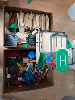 Houten treinbaan met extra's, Kinderen en Baby's, Ophalen, Zo goed als nieuw