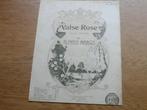 VALSE ROSE - ALFRED MARGIS - VOOR PIAN0, Ophalen of Verzenden, Gebruikt, Artiest of Componist, Populair