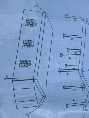 Kibani partytent 400x600cm inclusief zijwanden beschikbaar voor biedingen