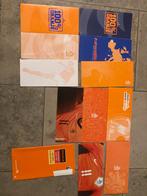 12 VERSCHILLENDE TICKET MAPJES NEDERLANDS ELFTAL KNVB, Ophalen of Verzenden, Zo goed als nieuw, Overige binnenlandse clubs, Overige typen