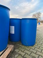 Blauwe kunststof vaten, Tuin en Terras, Regentonnen, 150 liter of meer, Ophalen of Verzenden