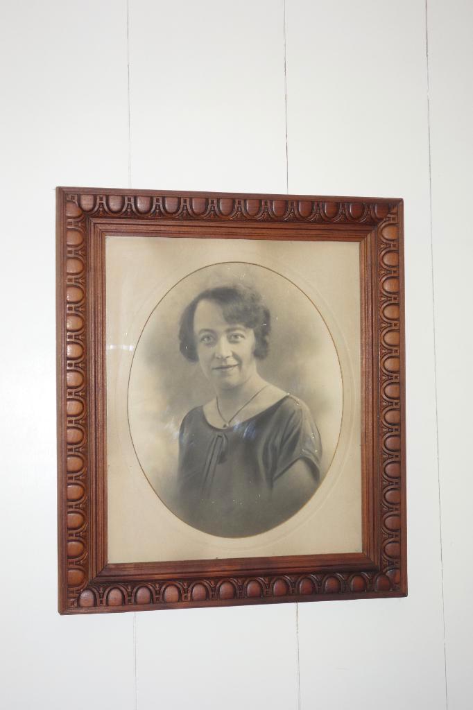 Prachtige antieke jaren 30 Franse houten fotolijst, Audio, Tv en Foto, Fotografie | Fotolijsten, Zo goed als nieuw, Ophalen of Verzenden