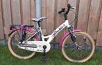 Loekie Superstar fiets wit zilver roze paars panterzadel, Fietsen en Brommers, Zo goed als nieuw, Loekie, Handrem, Ophalen