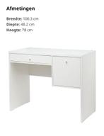 Bureau Kaptafel Toilettafel Ikea SYVDE, Huis en Inrichting, 50 tot 100 cm, Minder dan 100 cm, Zo goed als nieuw, Hout