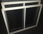 4x Hordeur voor de ramen - 2 Maten 92x71,5 en 2 x 84,5x79,5, Ophalen, Kunststof, Minder dan 80 cm, Hordeur