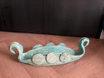 Keramiek vikingsschip handmade, Antiek en Kunst, Ophalen of Verzenden