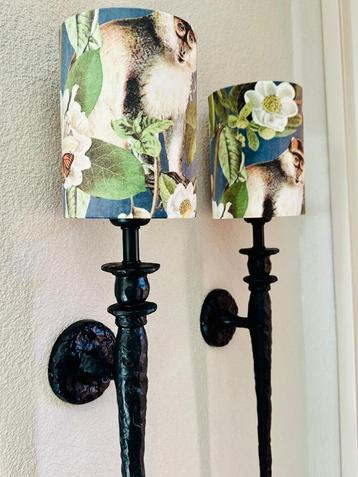 Pieter Adam Melting Paris Porta Romana wandlampen 2 stuks beschikbaar voor biedingen