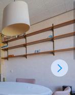 VAN 1500,- nu 995,- 💥 Vintage Jaren 60 Wandplank met Houder, Ophalen of Verzenden, Gebruikt