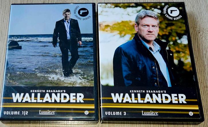 Wallander: Kenneth Branagh - Volumes 1/2 & 3 (7 DVDs), Cd's en Dvd's, Dvd's | Tv en Series, Gebruikt, Thriller, Boxset, Vanaf 12 jaar