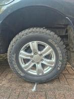 Ford ranger velgen met terreinbanden, Gebruikt, 265 mm, 17 inch, Ophalen of Verzenden