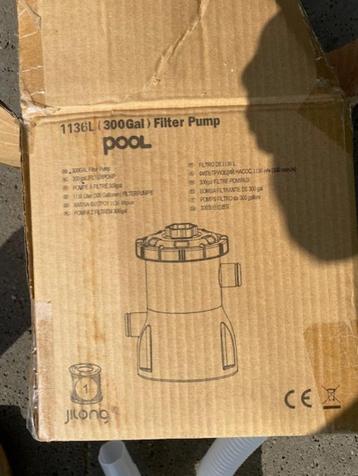 Nieuwe Zwembadpomp 1136L beschikbaar voor biedingen