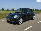 Mini Mini Cabrio 1.6 Cooper in mooie staat, British Racing G, Auto's, Mini, Voorwielaandrijving, Gebruikt, Zwart, 4 cilinders