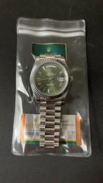 Rolex date-date 40 olijfgroen, Sieraden, Tassen en Uiterlijk, Horloges | Heren, Overige materialen, Rolex, Polshorloge, Overige materialen