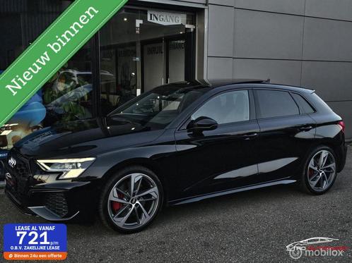 Audi S3 2.0 TFSI S3 quattro Panorama/B&O/RS Seats/Memory/HUD, Auto's, Audi, Bedrijf, Te koop, S3, 4x4, ABS, Achteruitrijcamera
