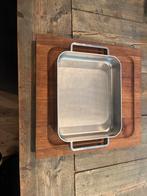 Iittala ovenschaal met Houten Onderzetter, Ophalen of Verzenden, Zo goed als nieuw