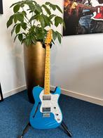 Fender AVII 1972 Tele Thinline Lake Placid Blue, Muziek en Instrumenten, Snaarinstrumenten | Gitaren | Elektrisch, Ophalen, Zo goed als nieuw