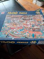 Jan van Haasteren puzzel De Haven 1500, Ophalen of Verzenden, 500 t/m 1500 stukjes, Zo goed als nieuw