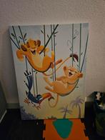 Canvas schilderij Lion King, Antiek en Kunst, Ophalen