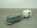 VW T1 Bulli mit Eriba Anhanger Rotes Kreuz - BUB 1:87, Duitsland, Auto, Verzenden, Zo goed als nieuw