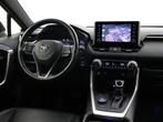 Toyota RAV4 2.5 HYBRID AWD BI-TONE + TREKHAAK | CARPLAY | CA, Auto's, Automaat, Stof, Gebruikt, Euro 6