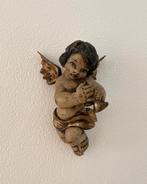 Vintage Oostenrijks barok engeltje handbeschilderde replica, Ophalen of Verzenden