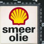 Sticker: Shell - Smeerolie, Verzamelen, Stickers, Ophalen of Verzenden, Zo goed als nieuw, Auto of Motor