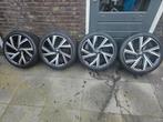 Volkswagen VW Golf R-line velgen 18inch Bergamo 5H0601025AE, Auto diversen, Wieldoppen, Ophalen, Zo goed als nieuw