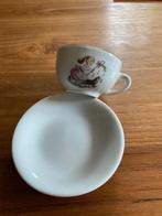Mosa select : kinder/poppenservies - kopje en schoteltje, Verzamelen, Ophalen of Verzenden, Gebruikt, Kop en/of schotel
