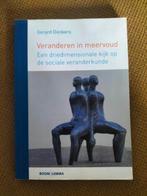 Gerard Donkers - Veranderen in meervoud, Sociale wetenschap, Ophalen of Verzenden, Zo goed als nieuw, Gerard Donkers