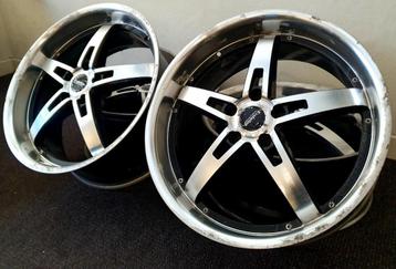 20INCH EVOLOUTION BLACK POLISHED BMW VW TRANSPORTER 5x120  beschikbaar voor biedingen
