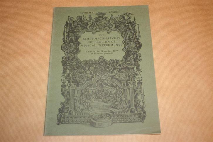 The James Macgillivray Collection of Musical Instruments !!, Boeken, Muziek, Zo goed als nieuw, Artiest, Ophalen of Verzenden