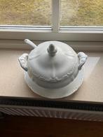 Soep terrine wit met extra, Ophalen of Verzenden, Zo goed als nieuw