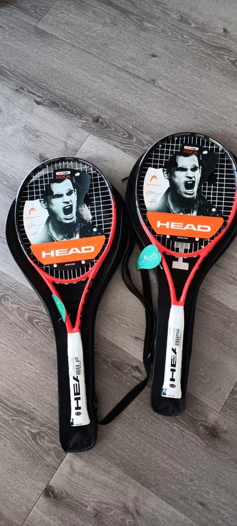 2x NIEUWE HEAD YouTek Radical Lite Tennisrackets, Sport en Fitness, Tennis, Nieuw, Racket, Head, Verzenden
