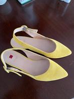 Högl slingback suede citroengeel maat 37 nieuw, Ophalen of Verzenden, Nieuw