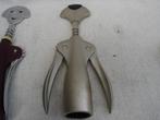 Twee design kurkentrekkers Biesse made in Italy, Ophalen of Verzenden, Gebruikt