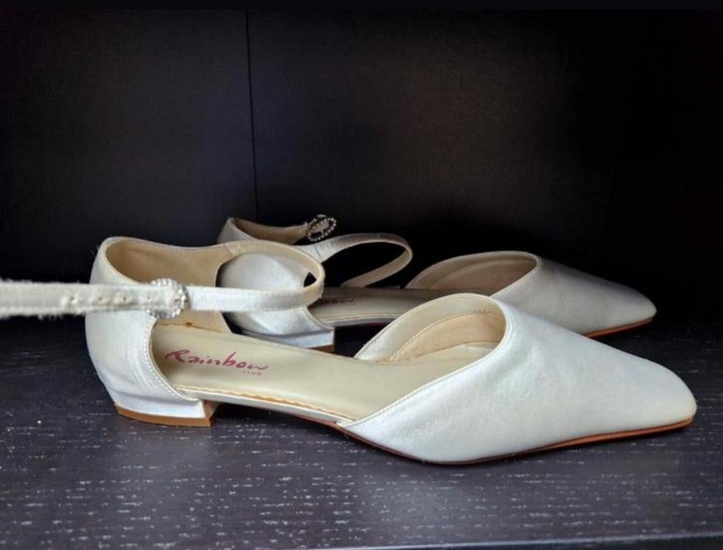 Nieuwe satijnen trouwschoenen van Elsa Coloured Shoes, Ophalen of Verzenden, Nieuw, Accessoires