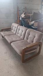 Scandinavische bank, Ophalen, Gebruikt, Jaren 60, Driepersoons