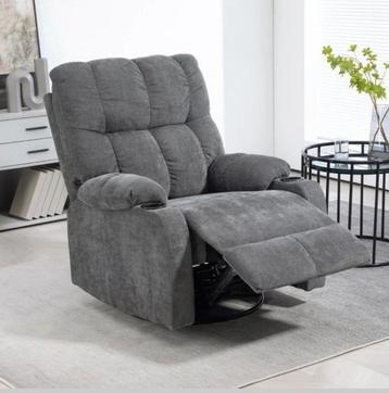 Relax Fauteuil grijs , TV stoel ligfunctie (NIEUW) beschikbaar voor biedingen