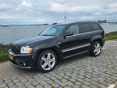 Jeep Grand Cherokee 6.1L SRT8 V8 AUT 2007 Zwart, Auto's, Jeep, Bedrijf, Grand Cherokee, 4x4, ABS, Achteruitrijcamera, Airbags