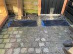 Gratis kleine terrastegels op te halen, Tuin en Terras, Ophalen, Gebruikt, 10 m² of meer, Beton