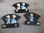 3 kinderkapstokjes J.Snelten vintage, Ophalen of Verzenden, Zo goed als nieuw, Kapstokje