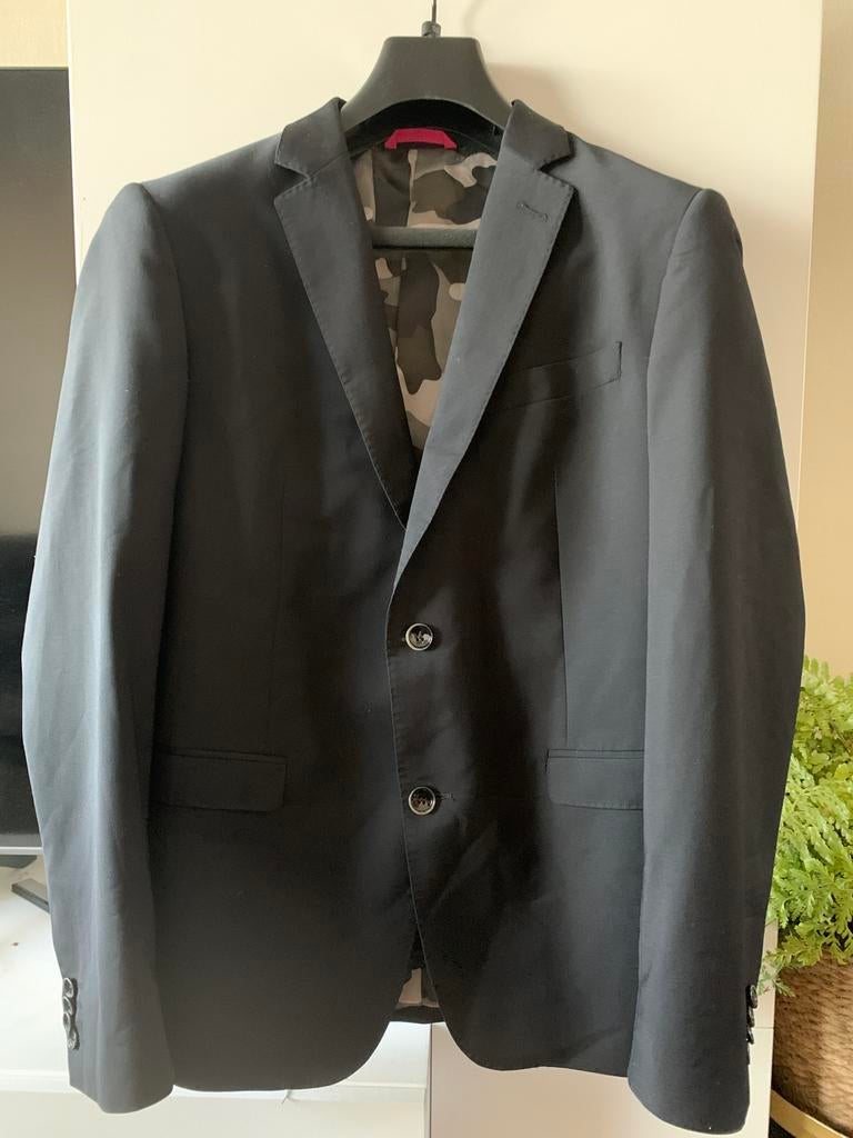 Genti blazer Slim fit XS, Kleding | Heren, Kostuums en Colberts, Ophalen of Verzenden, Zo goed als nieuw, Maat 46 (S) of kleiner