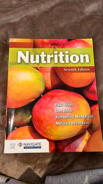 Nutrition - Paul Insel 7th edition  beschikbaar voor biedingen