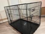 Grote honden bench / doggy crate flamingo, Dieren en Toebehoren, Hondenbenches, Ophalen, Gebruikt