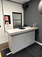 Werkbar met elektra en opbergruimte, Huis en Inrichting, Barren, Ophalen, Gebruikt