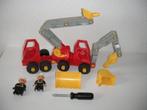 Lego Technisch Duplo grote brandweerwagen., Kinderen en Baby's, Speelgoed | Duplo en Lego, Ophalen of Verzenden, Gebruikt, Losse stenen